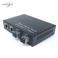 low heat, good stability 10/100/1000M Ethernet Optical Fiber Media Converter